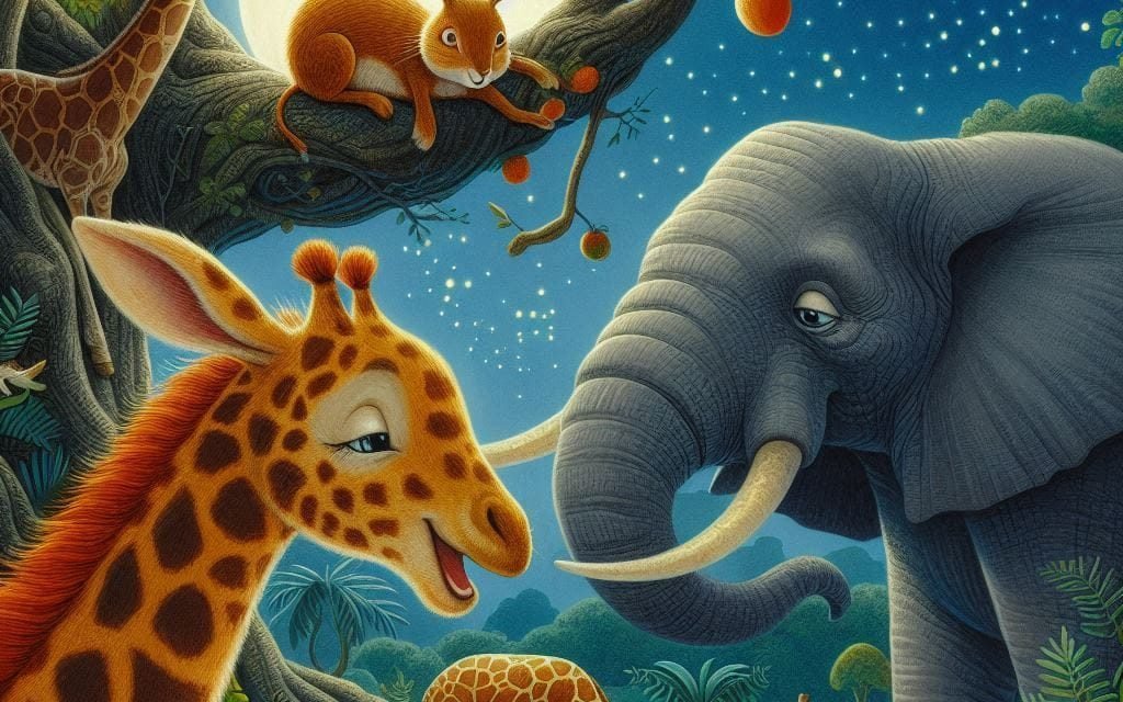 The Great Baoba Blunder: How The Giraffe, Elephant, and Hare Got their Groove